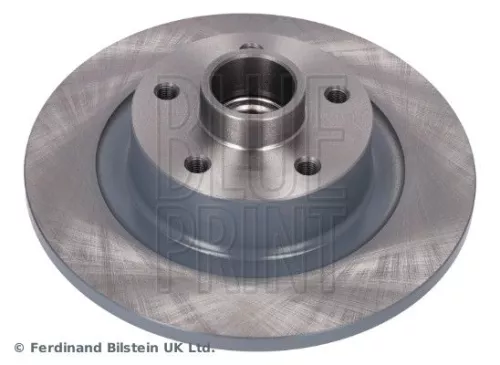 2x BLUE Print Rear Solid Brake Discs For Renault Espace