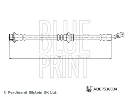 BLUE PRINT BLUE PRINT ADBP530034 Brake Hose 