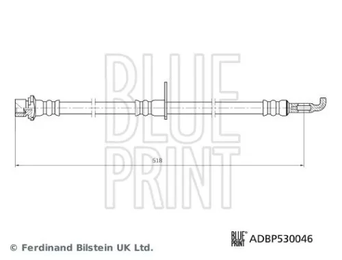 BLUE PRINT BLUE PRINT ADBP530046 Brake Hose 