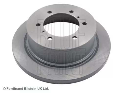 2x BLUE Print Rear Solid Brake Discs For Mitsubishi Delica / Space Gear Pajero Pajer