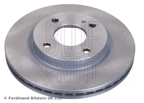 2x BLUE Print Front Internally Vented Brake Discs For Ford Ford Australia Fiesta Ka+