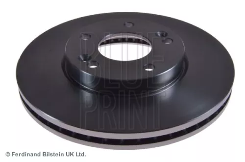 2x BLUE Print Front Internally Vented Brake Discs For Hyundai Kia Carens Coupe Sonat