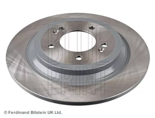 2x BLUE Print Rear Solid Brake Discs For Hyundai Kia Sportage Tucson