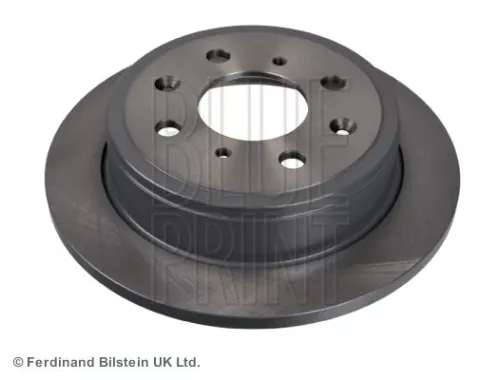 2x BLUE Print Rear Solid Brake Discs For Honda Rover 400 Accord Civic Concerto Crx I