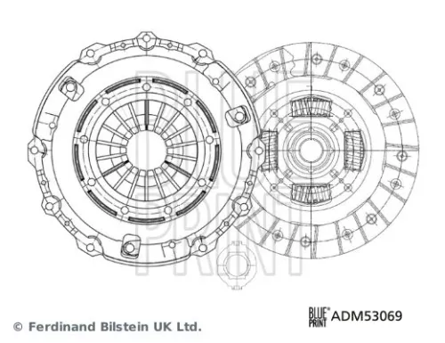 BLUE PRINT BLUE PRINT ADM53069 Clutch Kit 