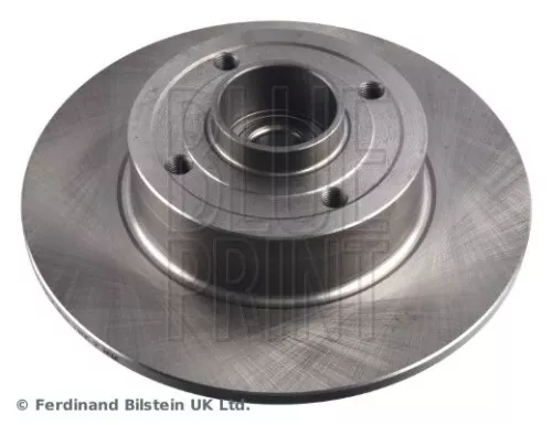 2x BLUE Print Rear Solid Brake Discs For Renault Clio Megane Modus / Grand Modus San