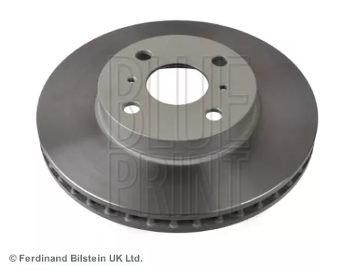 2x BLUE Print Front Internally Vented Brake Discs For Toyota Prius