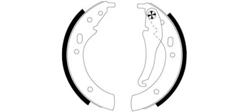 1x Brake Shoe Set