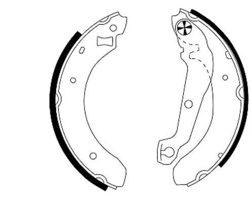 1x Brake Shoe Set