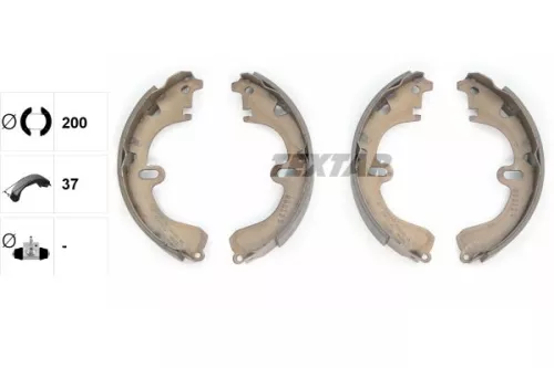 TEXTAR TEXTAR 91032500 1x Brake Shoe Set 