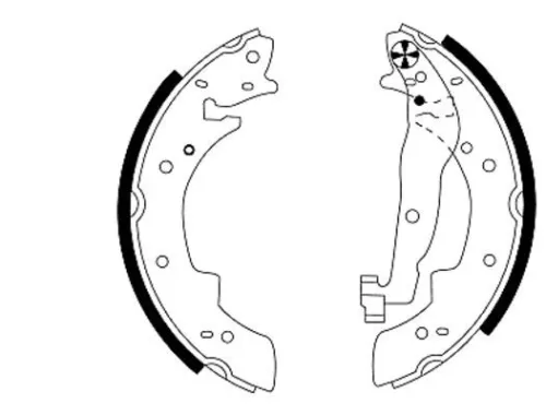 TEXTAR TEXTAR 91033800 1x Brake Shoe Set 