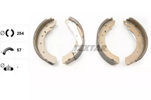 TEXTAR TEXTAR 91039500 1x Brake Shoe Set 