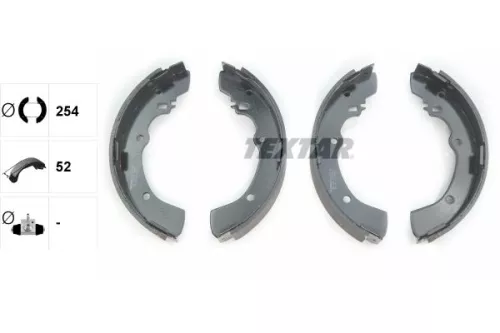 TEXTAR TEXTAR 91040300 1x Brake Shoe Set 