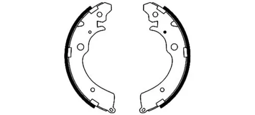 TEXTAR TEXTAR 91042300 1x Brake Shoe Set 