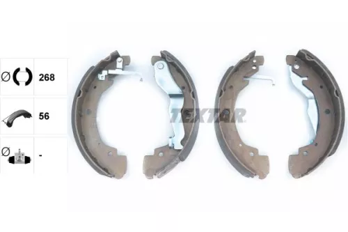 TEXTAR TEXTAR 91044600 1x Brake Shoe Set 