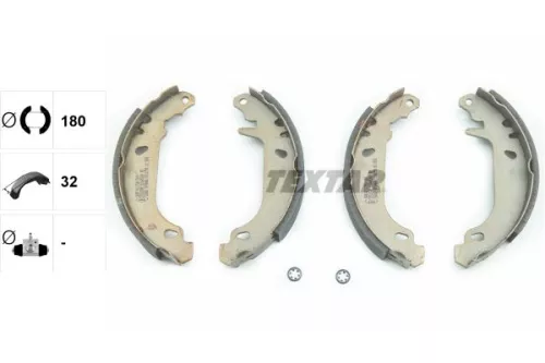 TEXTAR TEXTAR 91045200 1x Brake Shoe Set 
