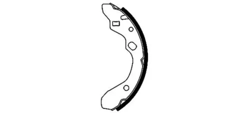 TEXTAR TEXTAR 91047400 1x Brake Shoe Set 