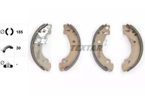 TEXTAR TEXTAR 91048400 1x Brake Shoe Set 