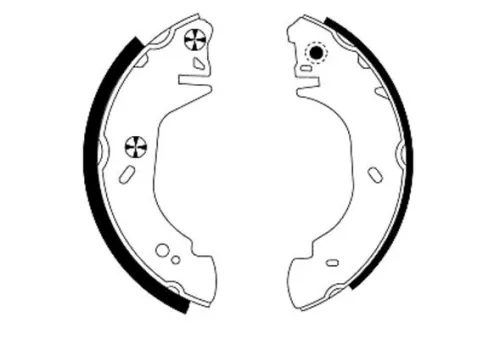 1x Brake Shoe Set
