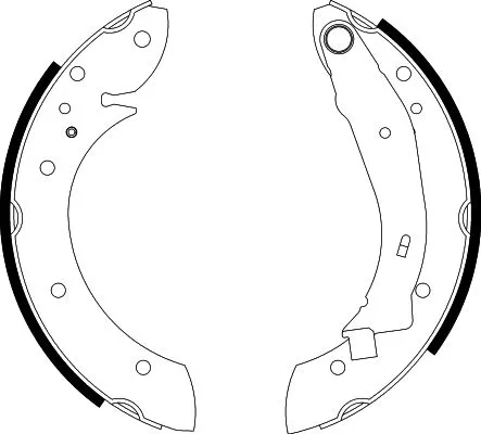1x Brake Shoe Set