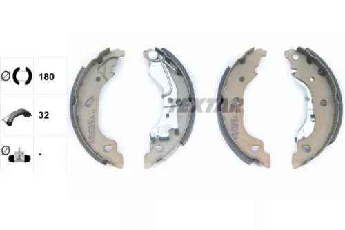 TEXTAR TEXTAR 91054400 1x Brake Shoe Set 