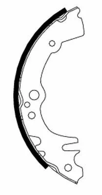 TEXTAR TEXTAR 91059300 1x Brake Shoe Set 