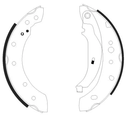 1x Brake Shoe Set