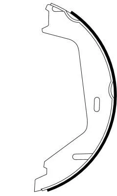 TEXTAR TEXTAR (91062300) 1x Brake Shoe Set, parking brake 