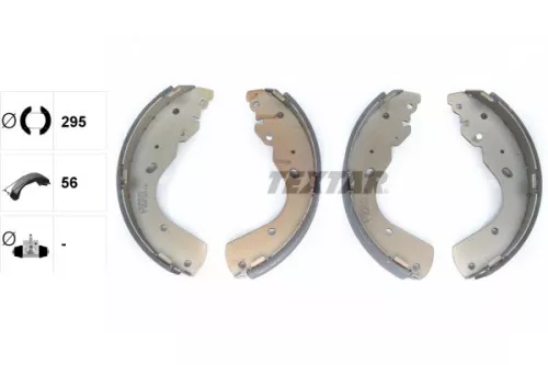 TEXTAR TEXTAR 91063700 1x Brake Shoe Set 