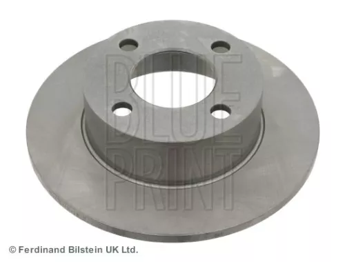 2x BLUE Print Rear Solid Brake Discs For Audi 100 80 90 Cabriolet Coupe
