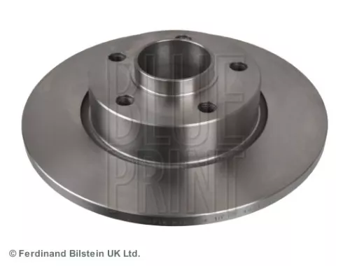 2x BLUE Print Rear Solid Brake Discs For Nissan Opel Renault Vauxhall Primastar Traf