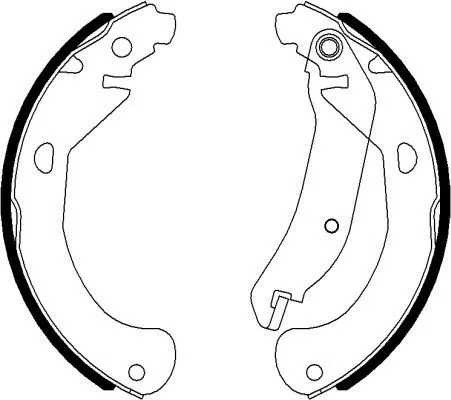 1x Brake Shoe Set