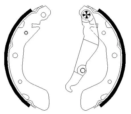 TEXTAR TEXTAR 91079900 1x Brake Shoe Set 