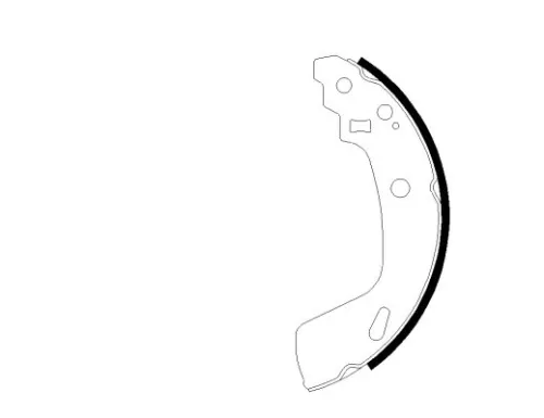 1x Brake Shoe Set