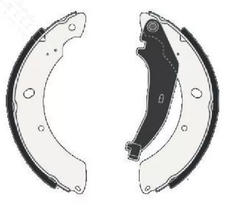 1x Brake Shoe Set