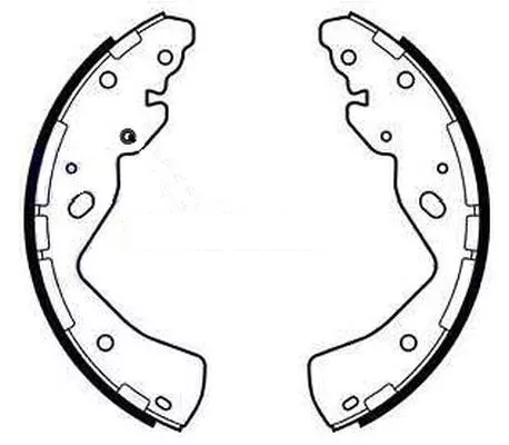 TEXTAR TEXTAR 91086900 1x Brake Shoe Set 