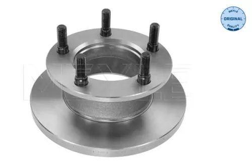 2x Meyle Front Solid Brake Disc For Mercedes-benz Mb