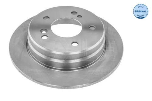 2x Meyle Rear Solid Brake Disc For Mercedes-benz C-class