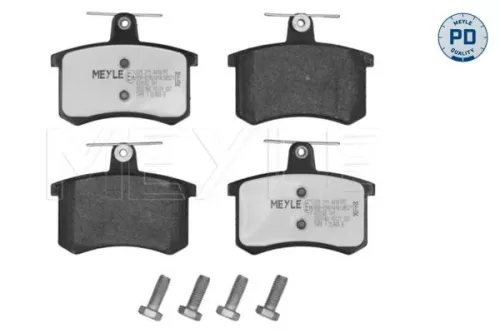 Meyle Pd Rear Brake Pad Set For Alfa Romeo Audi Fiat Lancia 100 164 200 