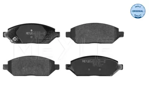 Meyle Front Brake Pad Set For Opel Vauxhall Karl Viva