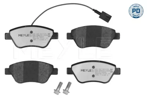 Meyle Pd Front Brake Pad Set For Alfa Romeo Citroën Fiat Lancia Peugeot 