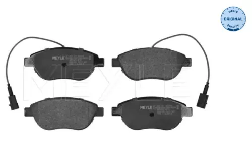 Meyle Front Brake Pad Set For Abarth Fiat Opel Vauxhall 500 / 595 / 6