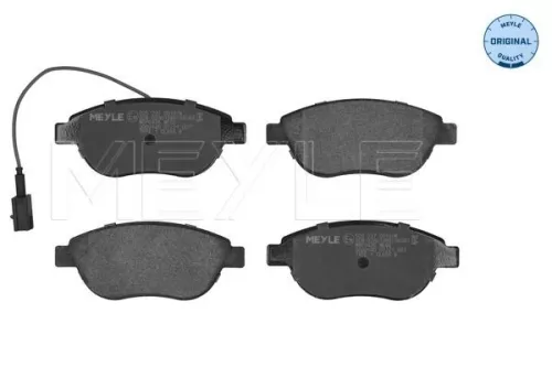 Meyle Front Brake Pad Set For Abarth Fiat Lancia Opel Vauxhall 500 / 