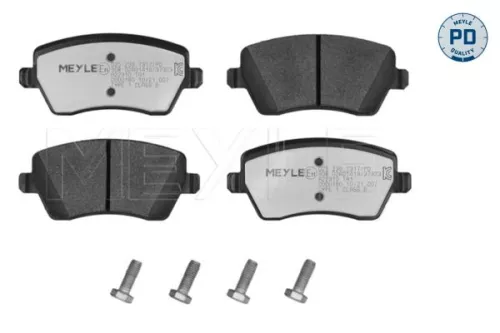 Meyle Pd Front Brake Pad Set For Dacia Lada Mercedes-benz Nissan Renault
