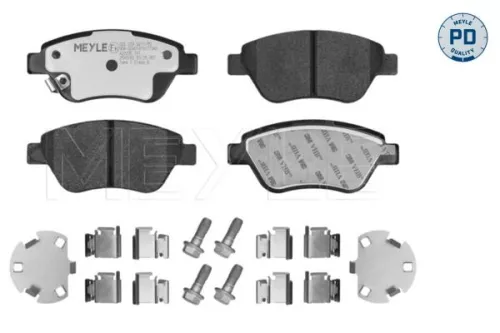 Meyle Pd Front Brake Pad Set For Opel Vauxhall Adam Corsa Corsavan