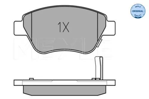 MEYLE MEYLE 025 239 8217/W Meyle Front Brake Pad Set For Opel Vauxhall Adam Corsa Corsavan 