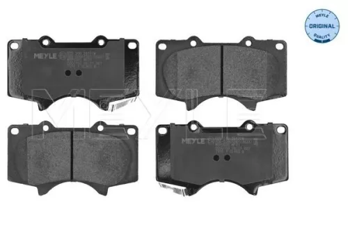 Meyle Front Brake Pad Set For Lexus Mitsubishi Toyota Fortuner Gx Hil