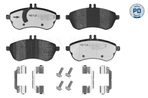 Meyle Pd Front Brake Pad Set For Mercedes-benz C-class E-class
