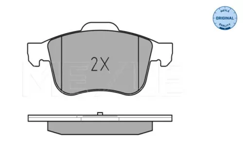 MEYLE MEYLE 025 243 4019 Meyle Front Brake Pad Set For Alfa Romeo Giulietta 