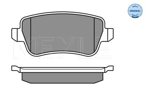 MEYLE MEYLE 025 243 4817 Meyle Rear Brake Pad Set For Fiat Croma 
